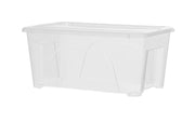 BOX TRASPARENTE MULTIUSO CON COPERCHIO CAPACITÀ 8 LT DIMENSIONI 40X20X16 CM
