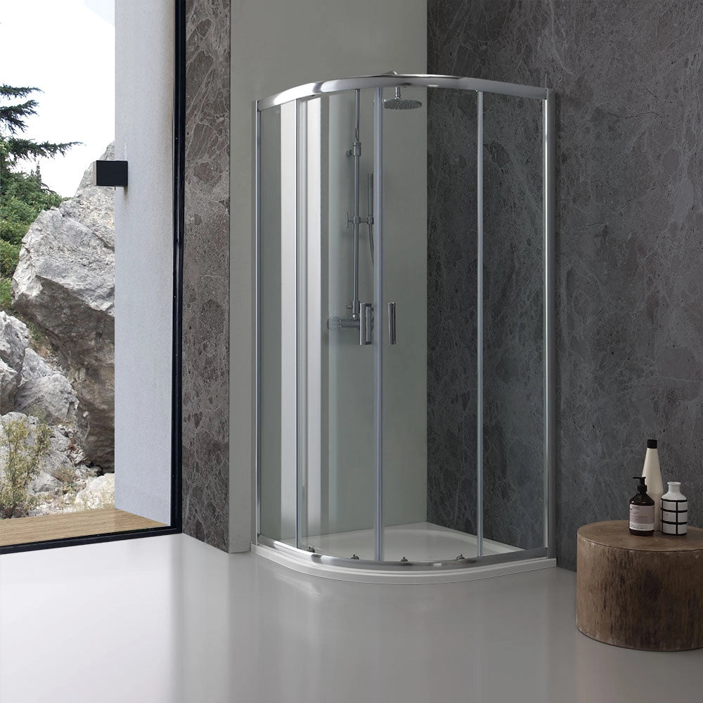 Box doccia semicircolare 90x90 cristallo