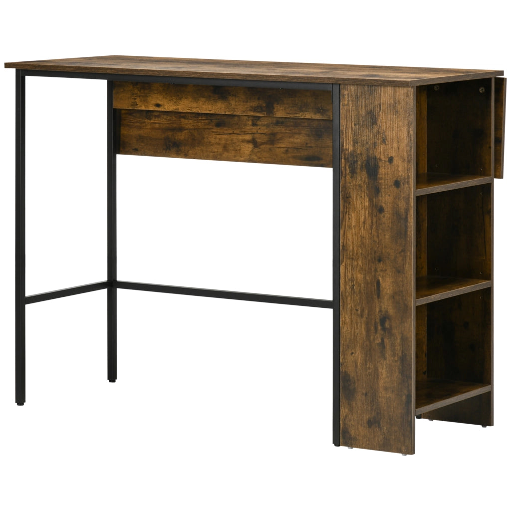 Tavolo da bar allungabile ¨C Minimal ¨C 120x76x91 cm marrone