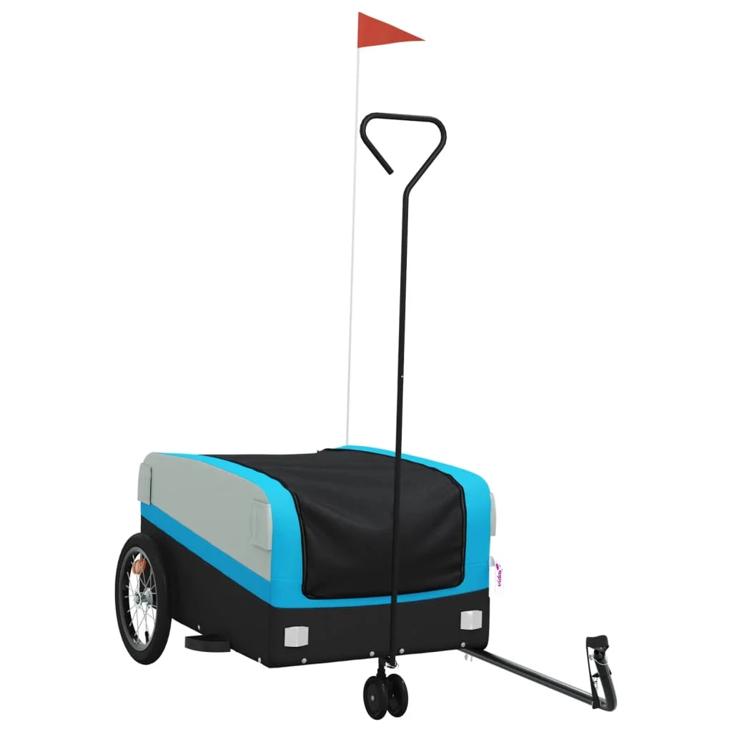 Rimorchio per trasporto biciclette 45 kg ferro blu 02_0044106