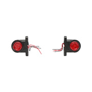 Lampada laterale  con LED, 12-24V, rosso-bianco, FR0102 Breckner Germany