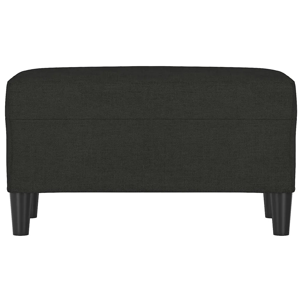 Panca Nero 70x35x41 cm in Tessuto 349387