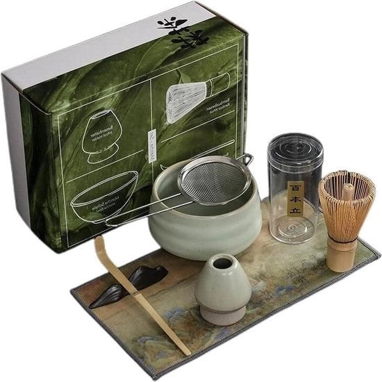 Set per Matcha Cerimonia Giapponese con Tè Verde Matcha