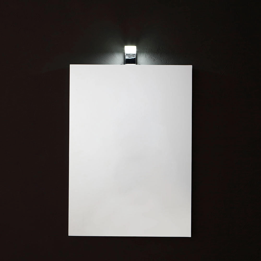 Specchio rettangolare 50x70 con lampada led