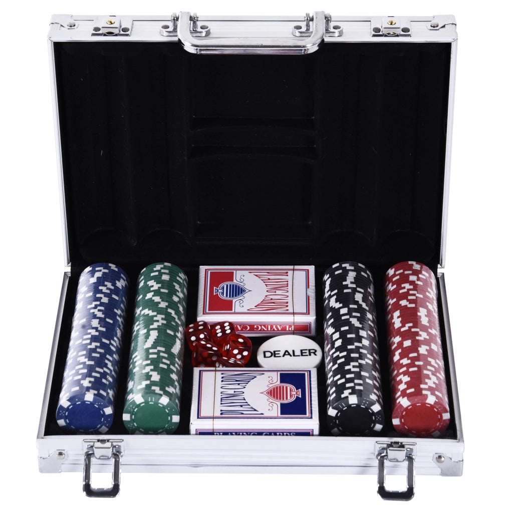 Set da Poker 200 Chip ¨C Minimal ¨C 29.5x20.5x6.5 cm