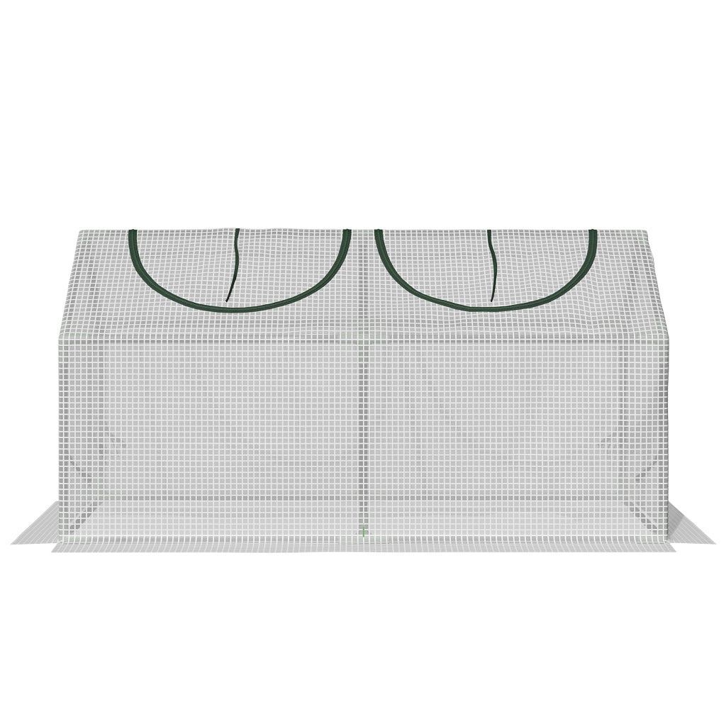 Serra da giardino in acciaio ¨C Minimal ¨C 120x60x60cm bianco
