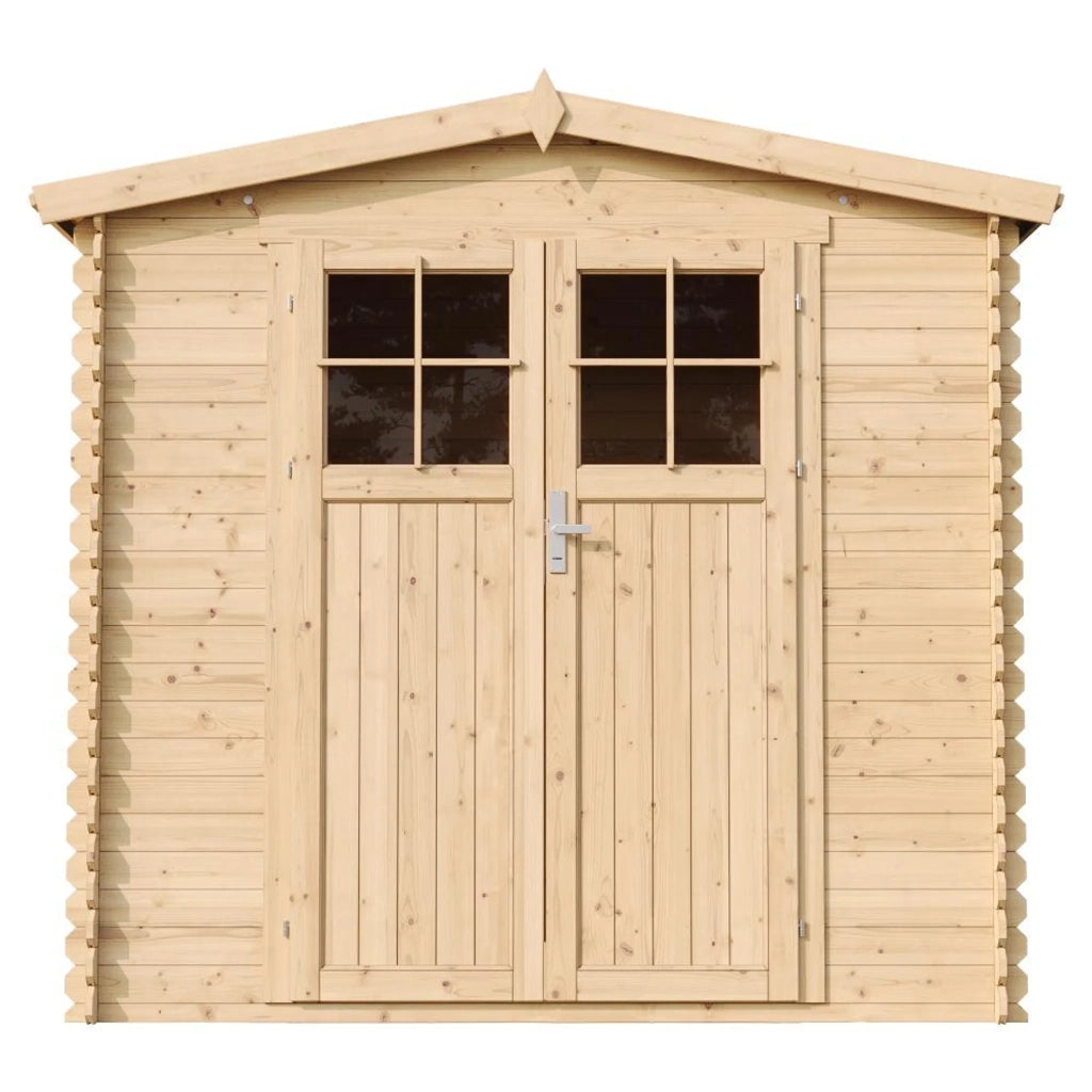 Casetta da Giardino in Legno per Esterni - L236xL226xA218 cm/ 4,33 m2 - TIMBELA M369F