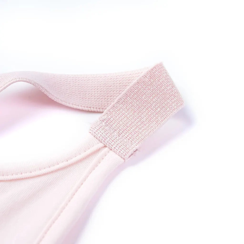 Canotta da Bambina Rosa Tenue 128