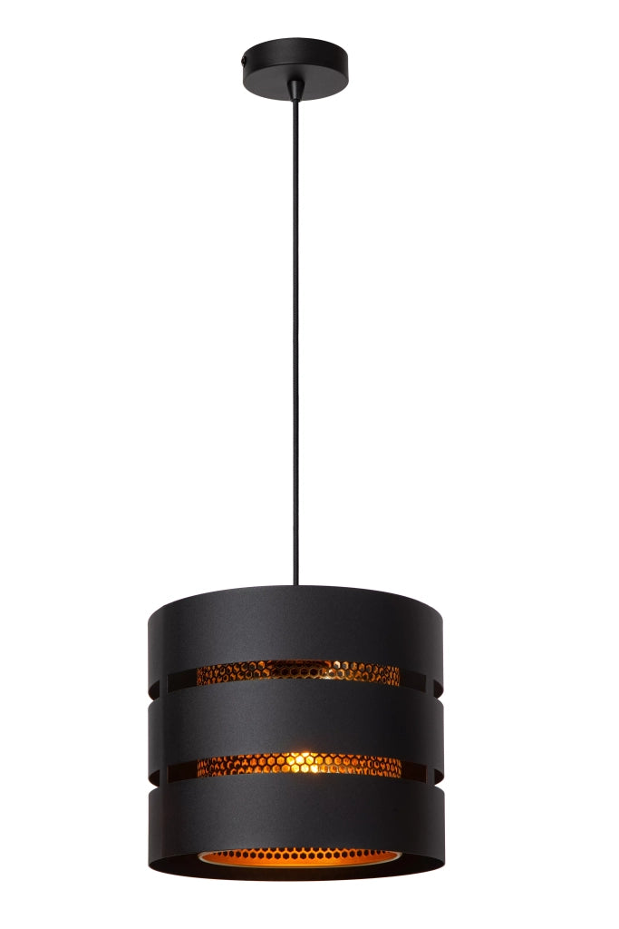 Lampada a sospensione moderna nero oro ROSAS E27 40W