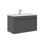Mobile lavabo "Arno 85" - 85 x 45 x 52 cm - Grigio