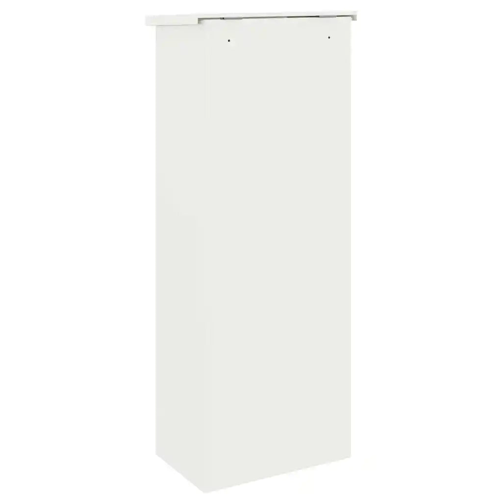 Cassetta per pacchi Bianco 44,5 x 29 x 110,5 cm Acciaio