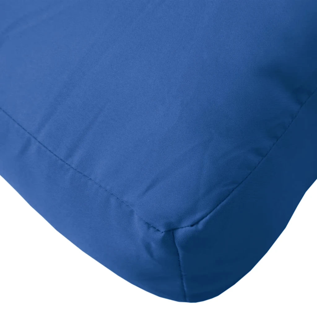 Cuscini per Pallet 3 pz Blu in Tessuto Oxford 361783