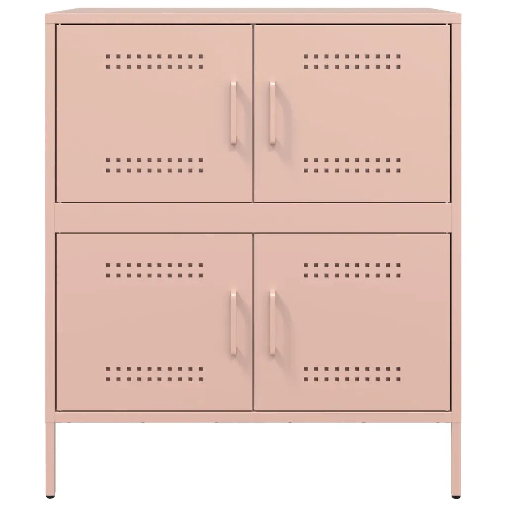 Credenza Rosa 68x39x79 cm in Acciaio 842953