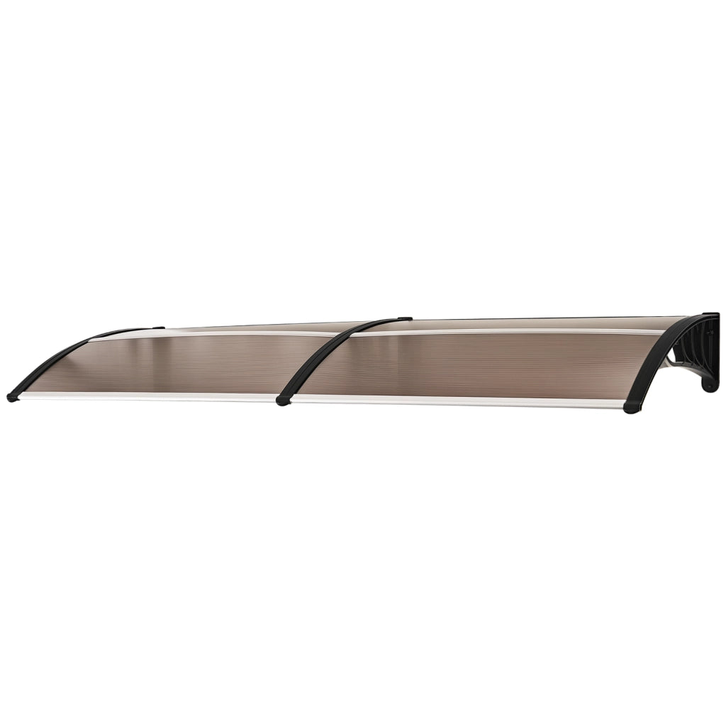 Tettoia da Esterno ¨C Minimal ¨C Marrone 75x195x23 cm