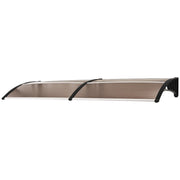 Tettoia da Esterno ¨C Minimal ¨C Marrone 75x195x23 cm