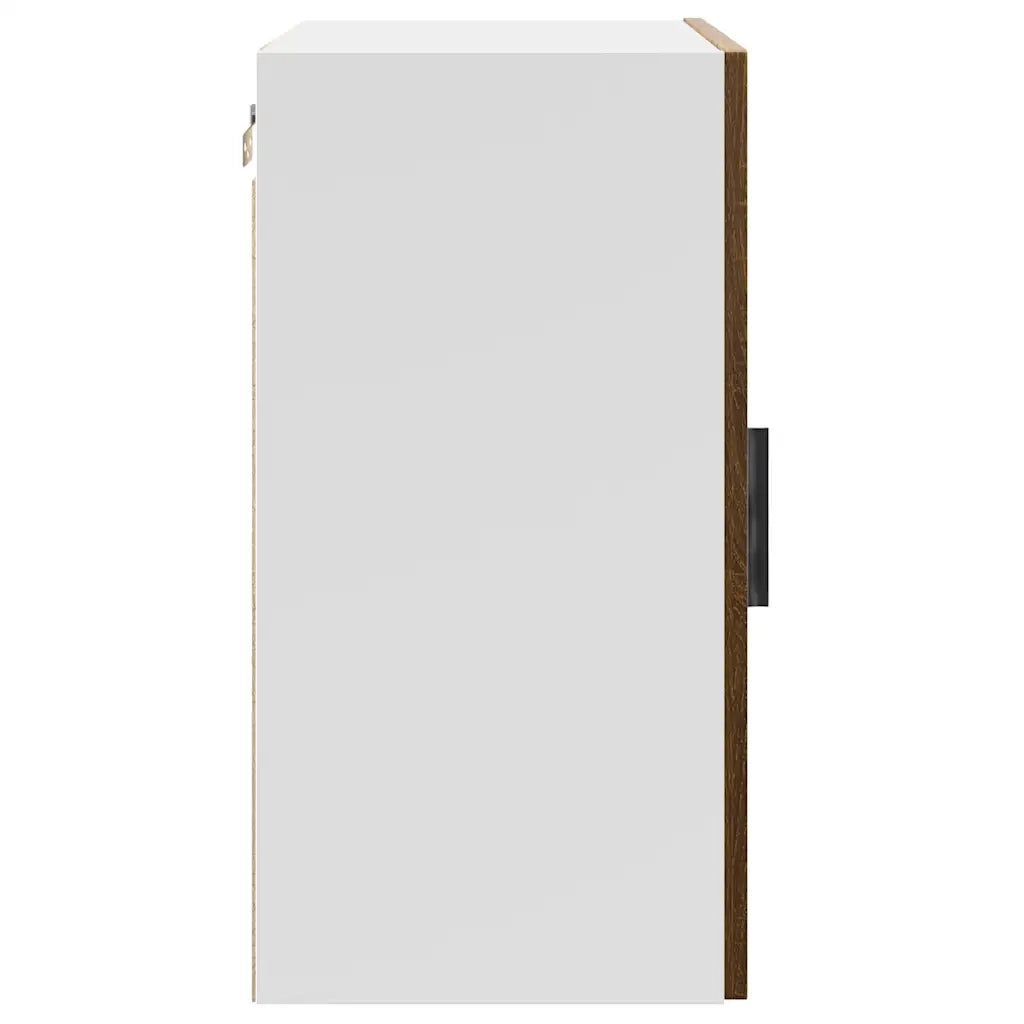 Pensili da Cucina 2 pz Porto Rovere Marrone Legno Multistrato 854052