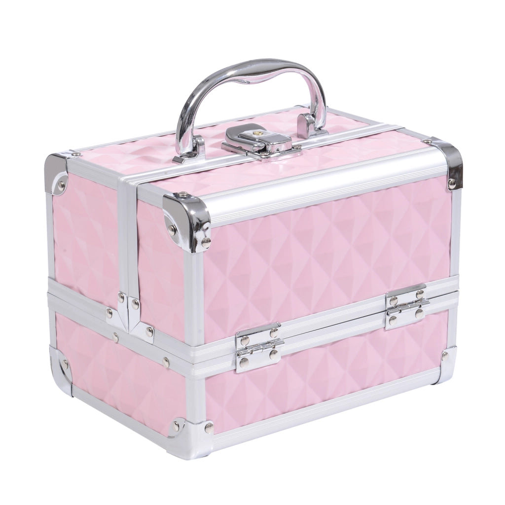 Beauty Case Professionale ¨C Xylo ¨C Alluminio con Specchio e Lucchetto 20x15x15cm