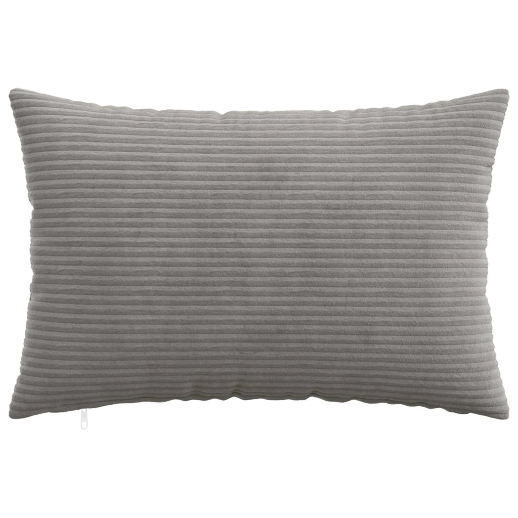 Federa 2 pcs HEERLEN Grigio Chiaro 50 x 75 cm corduroy 911637
