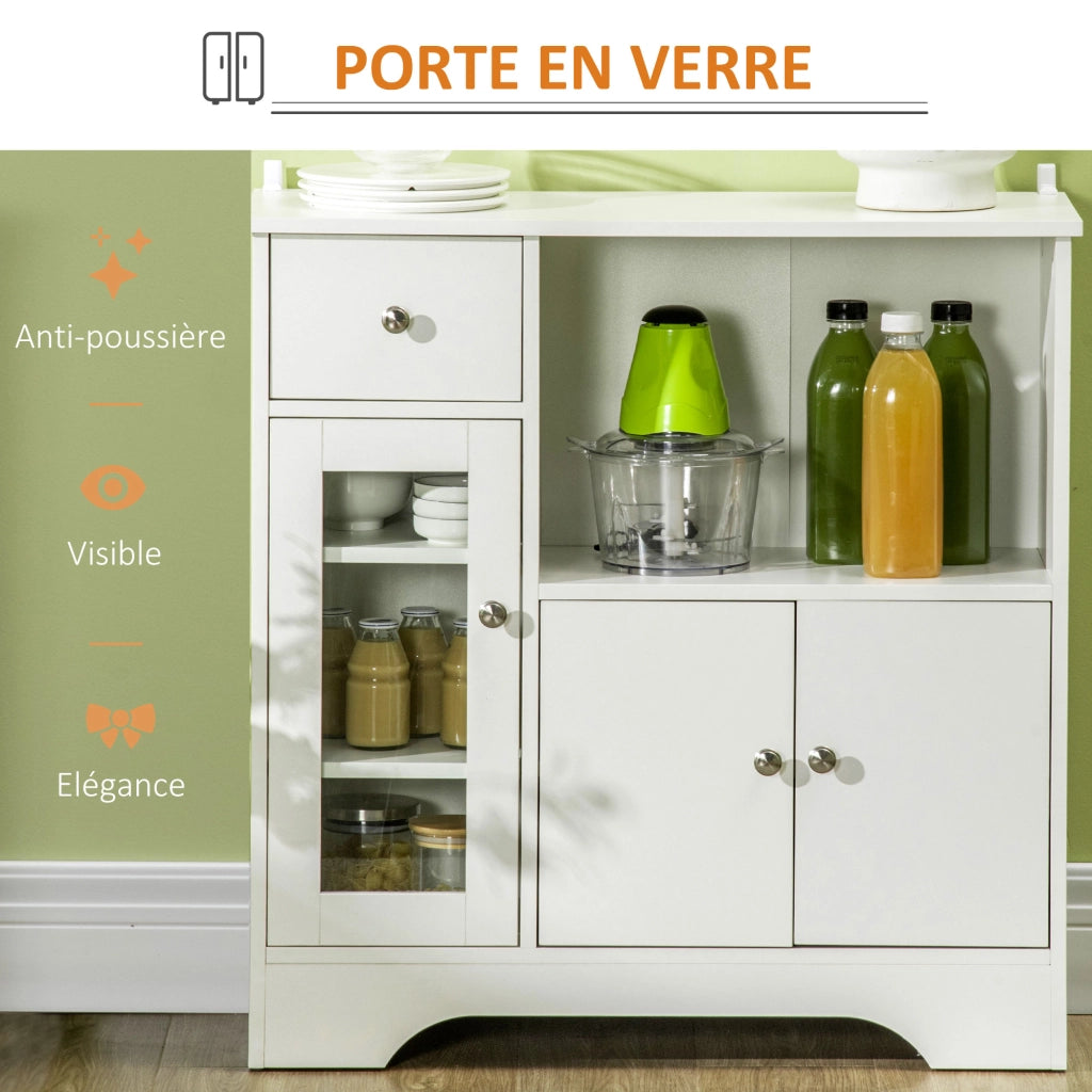Buffet da cucina ¨C Minimal ¨C 80x30x82 bianco