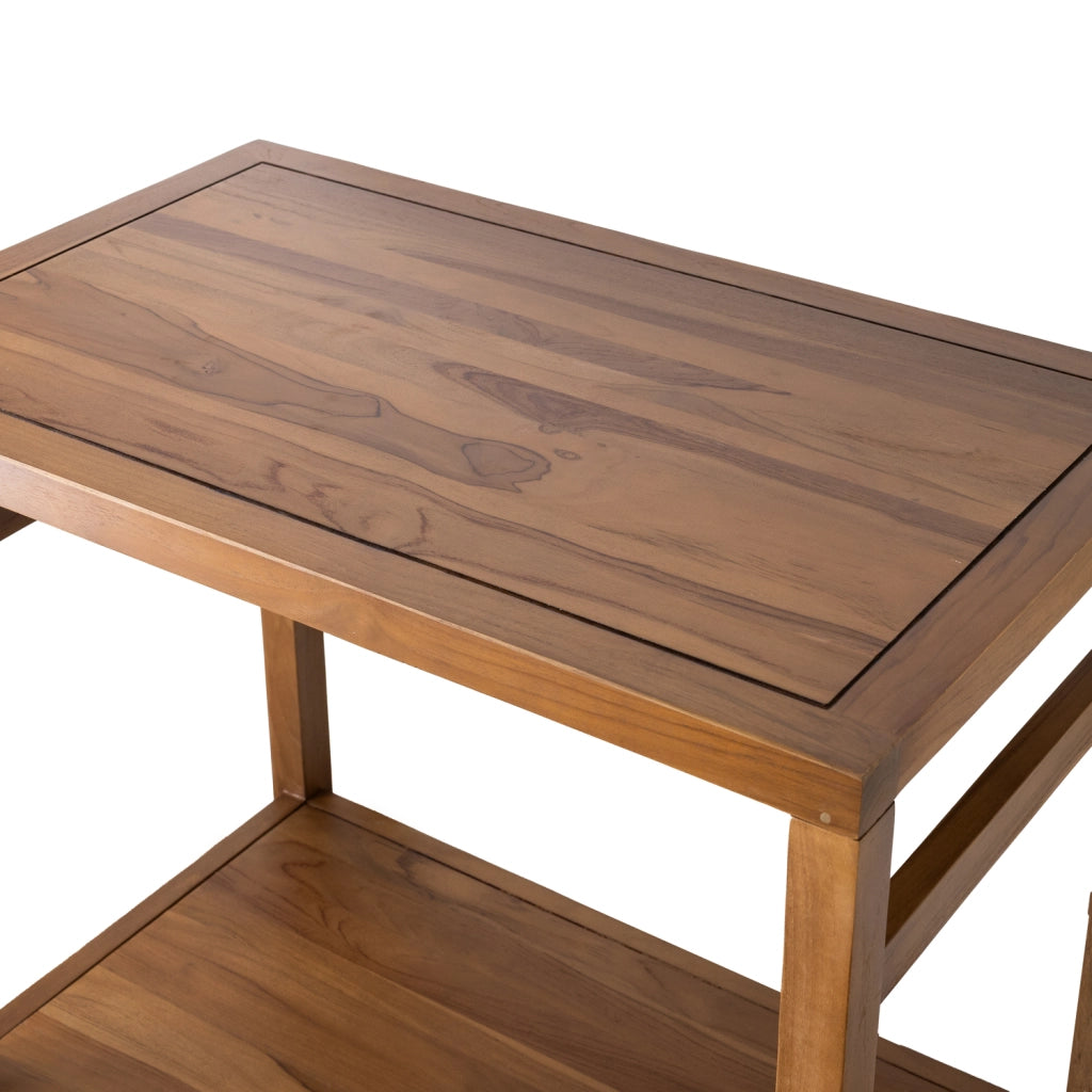 Mobiletto in teak 80cm DEWI