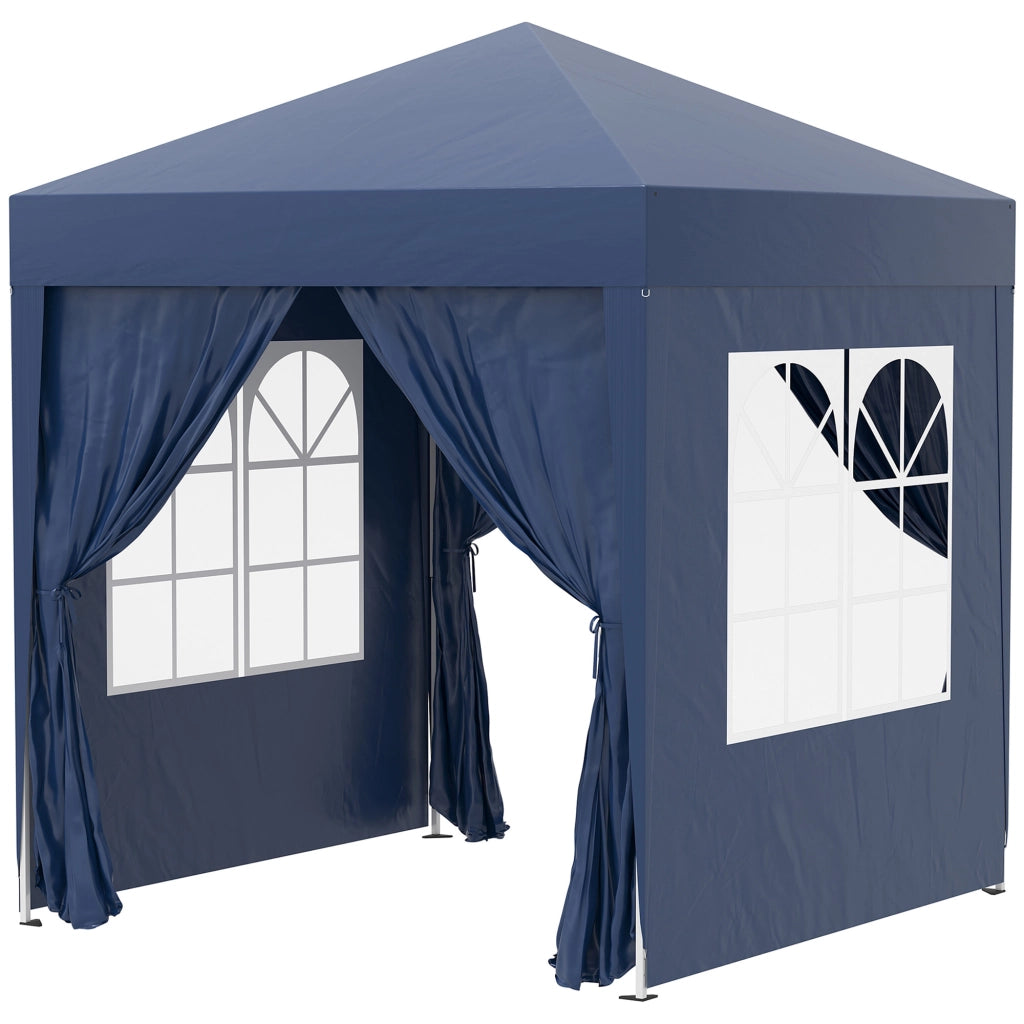 Gazebo pieghevole ¨C Minimal ¨C Blu 2x2m