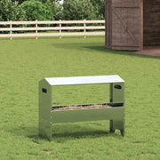Abbeveratoio per bestiame Argento 79 x 35 x 62 cm