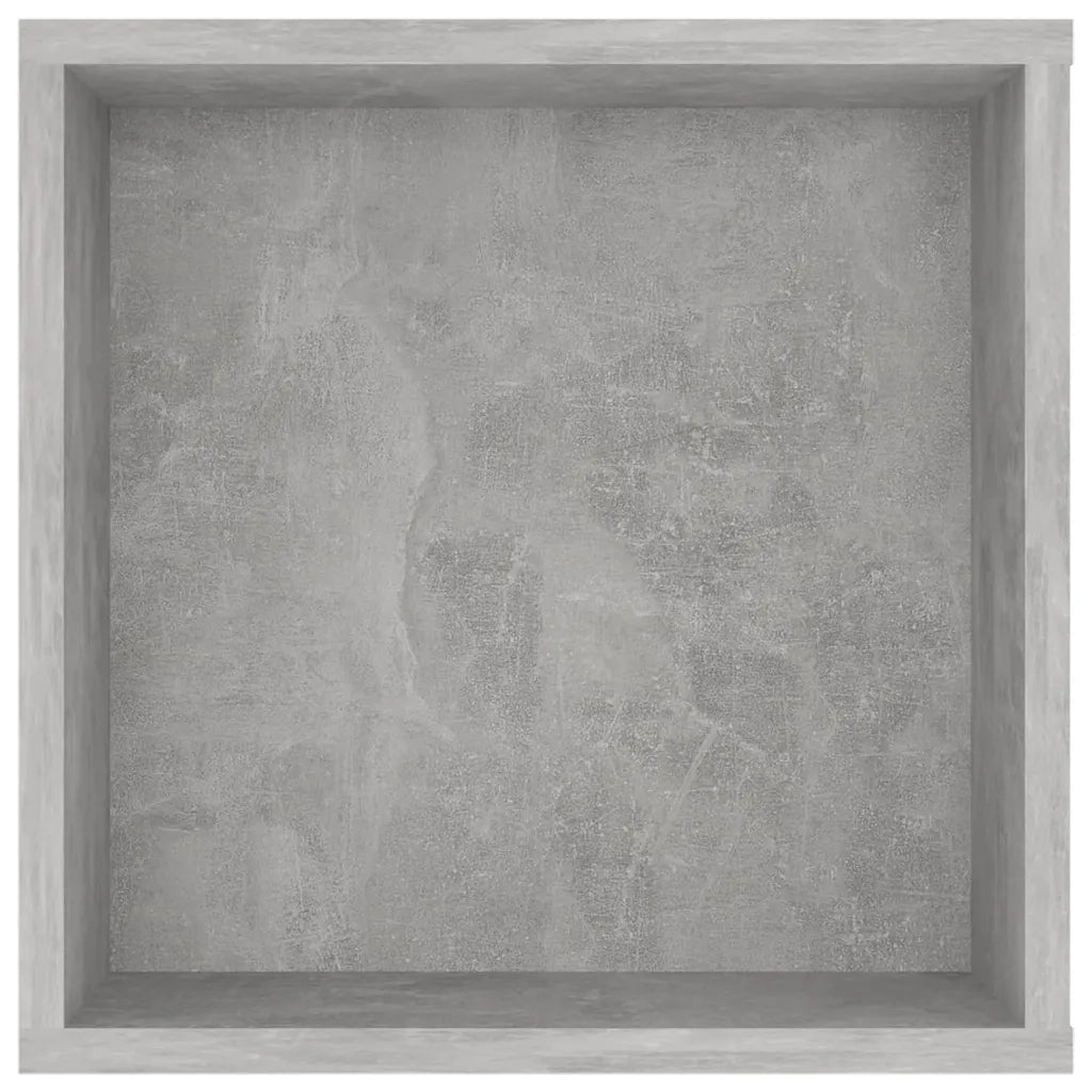 Mobile TV Parete Grigio Cemento 102x35x35 cm Legno Multistrato 806242