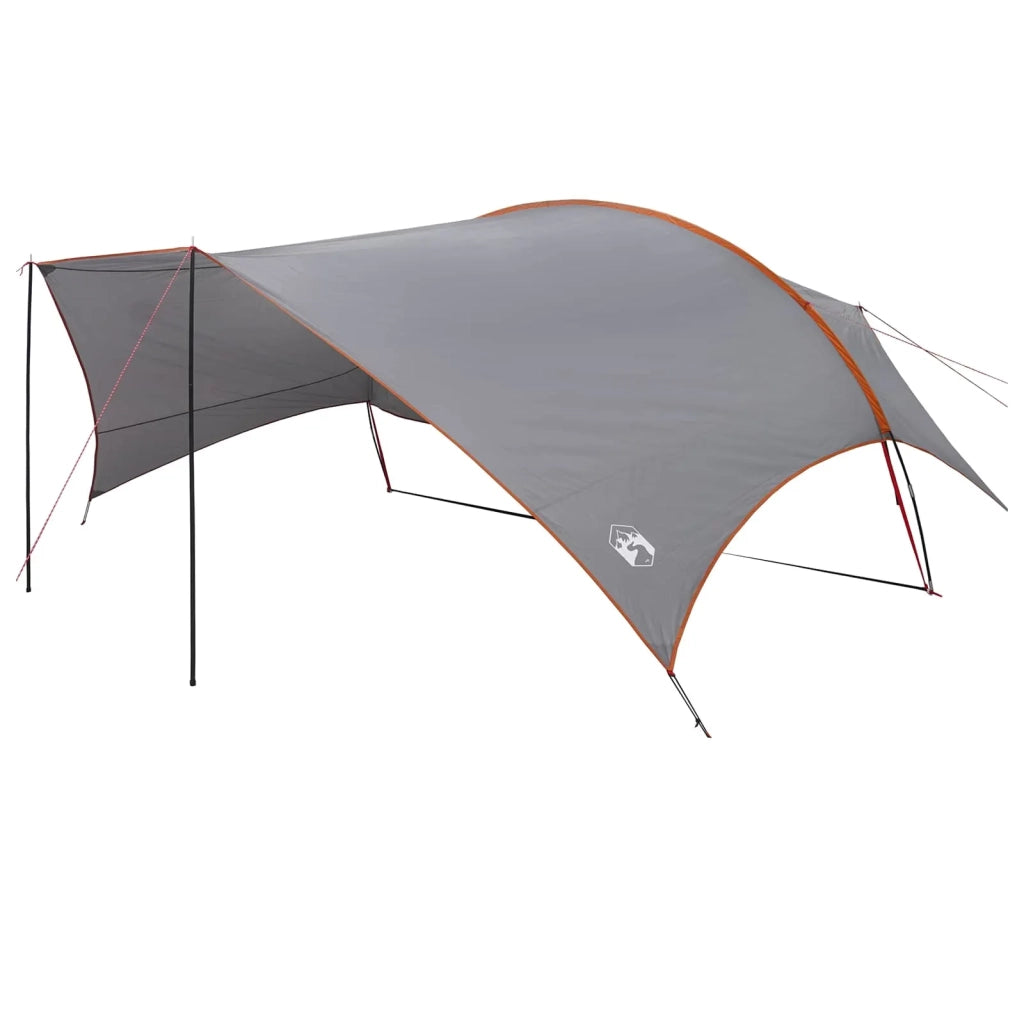 Telo da campeggio resistente all'acqua Grigio e arancione 42028597
