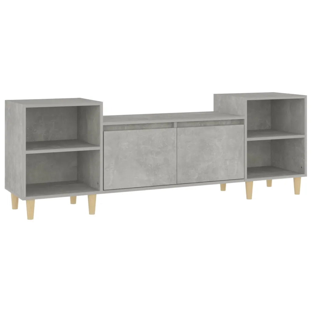 Mobile per TV-Credenza TV-Console TV Grigio Cemento 160x35x55 cm Legno Multistrato 652151