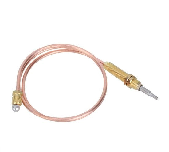 Termocoppia Universale M8 a Cavo - Lunghezza 600mm - Prova di Gasbrander - Alta Sensibilità - Adatta per Forni - Connessione Stabile - Termocoppia a Cavo per Gas