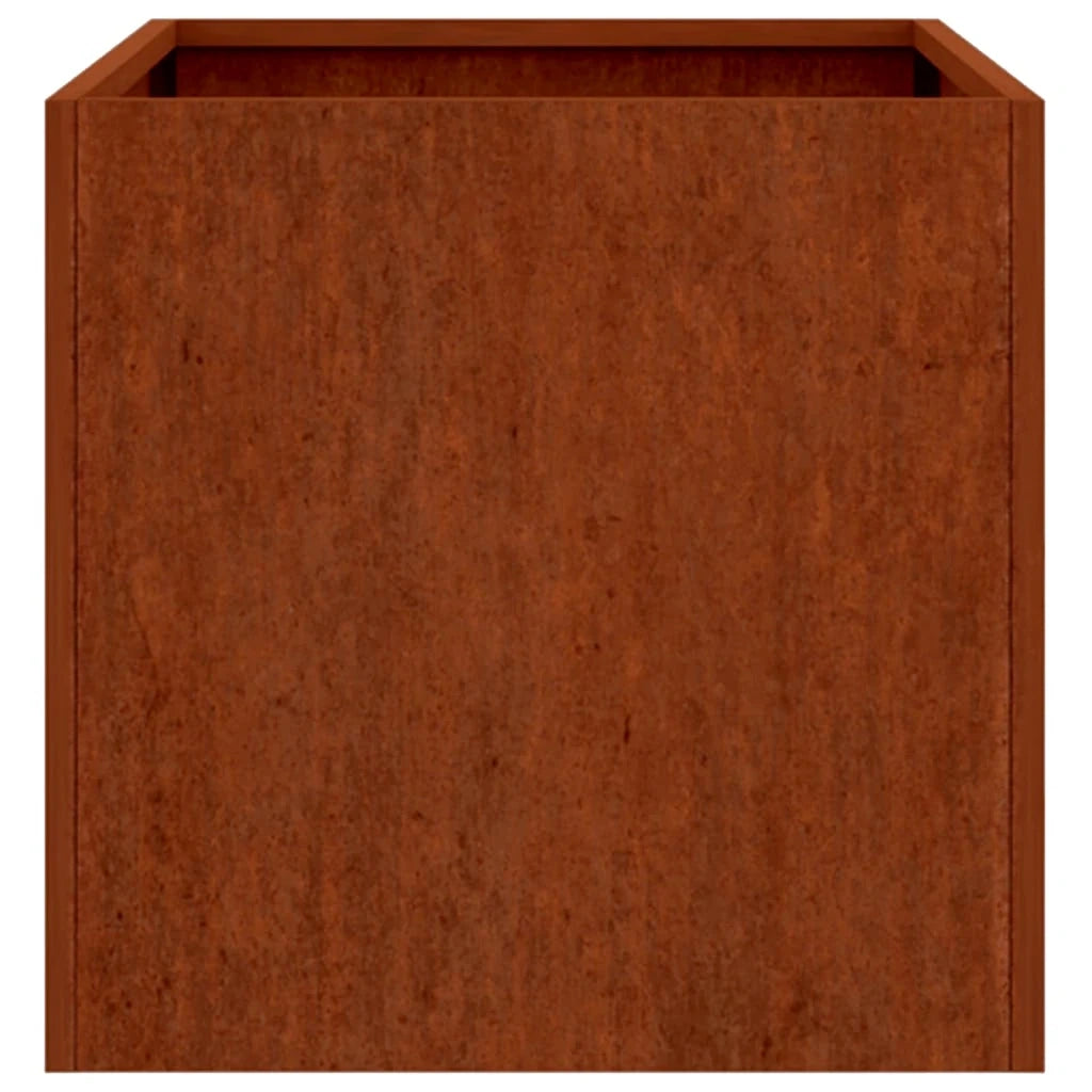 Fioriera 62x30x29 cm Acciaio Corten 821556
