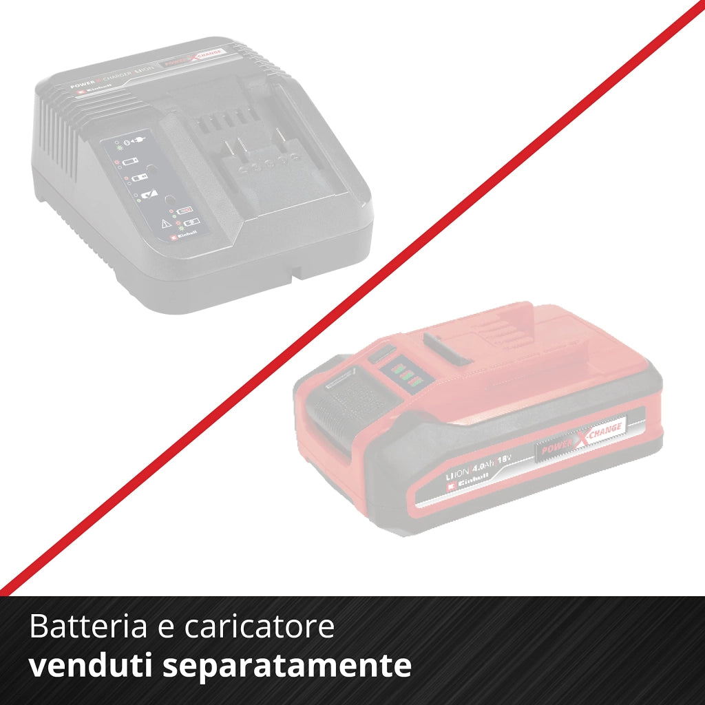 Martello Tassellatore a Batteria Sdsplus 1,3J (tehd 18 12 Li) Einhell