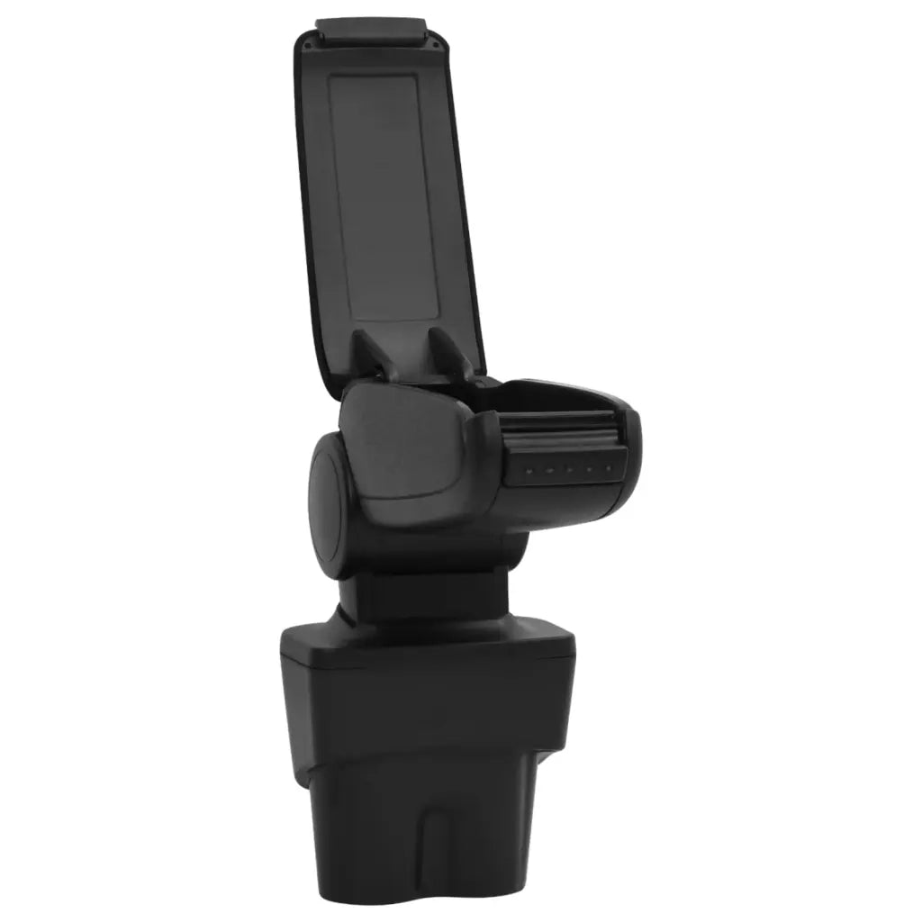 Bracciolo per Auto Nero 17x32x(35,5-52) cm in ABS 154671