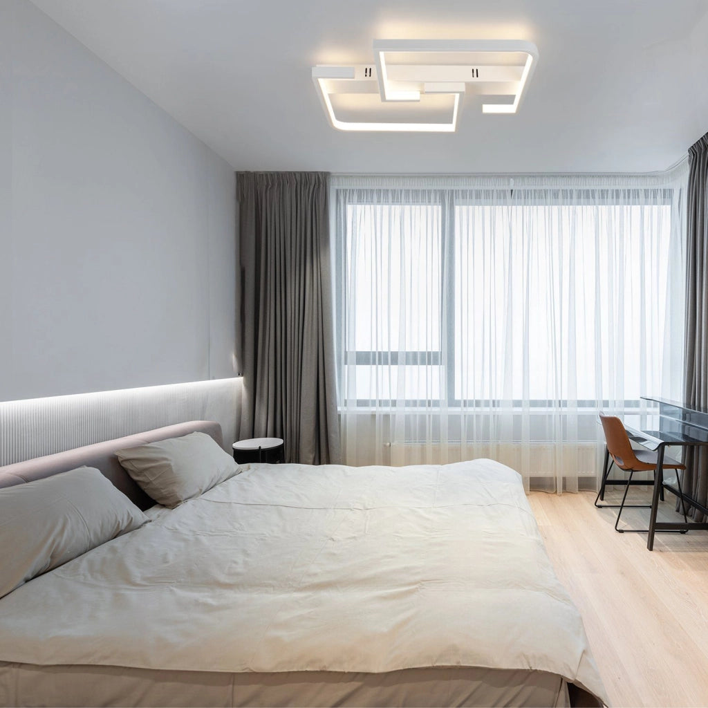 ZMH Lampada da soffitto a LED con telecomando per camera da letto e corridoio