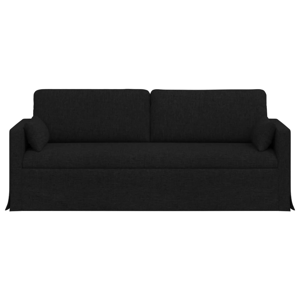 Divano Nero 198 x 78 x 80 cm Tessuto 42024371