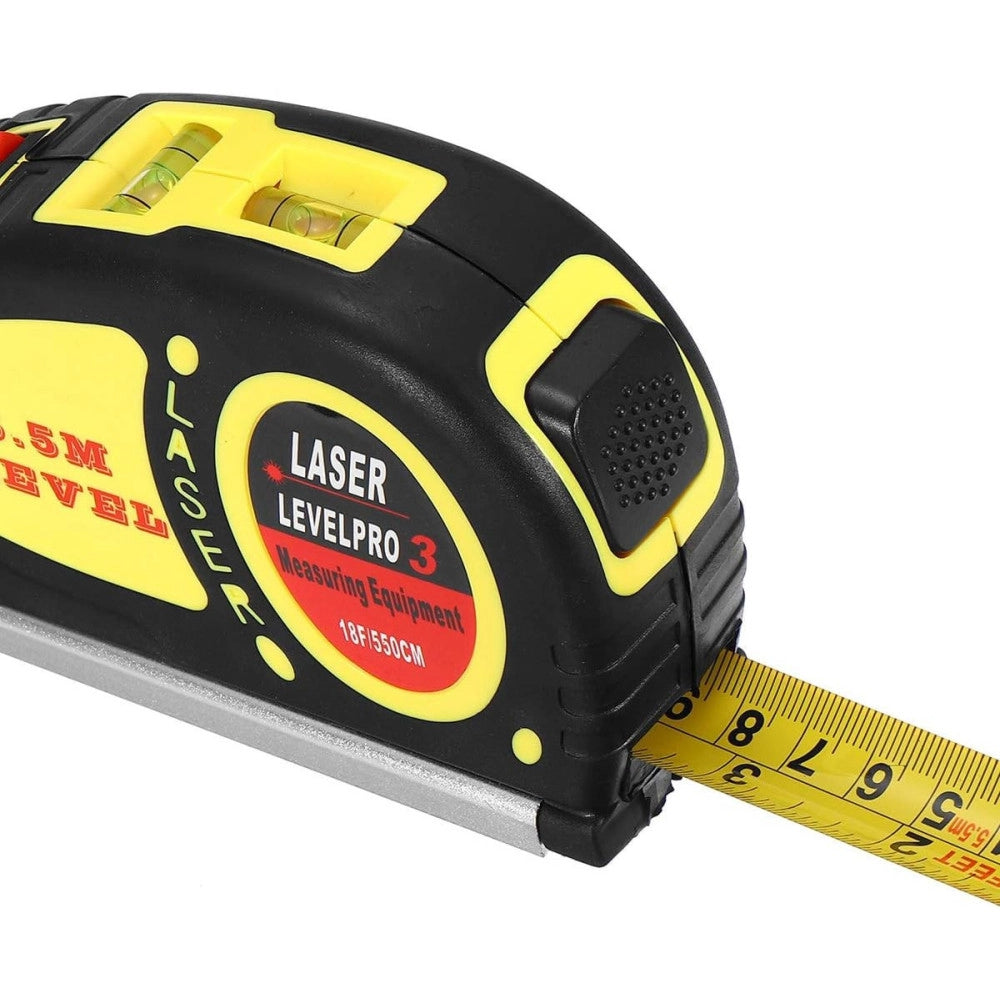 Trade Shop - Livella Laser Metro 5mt Multifunzione Pro Lv03 Di Precisione Professionale -
