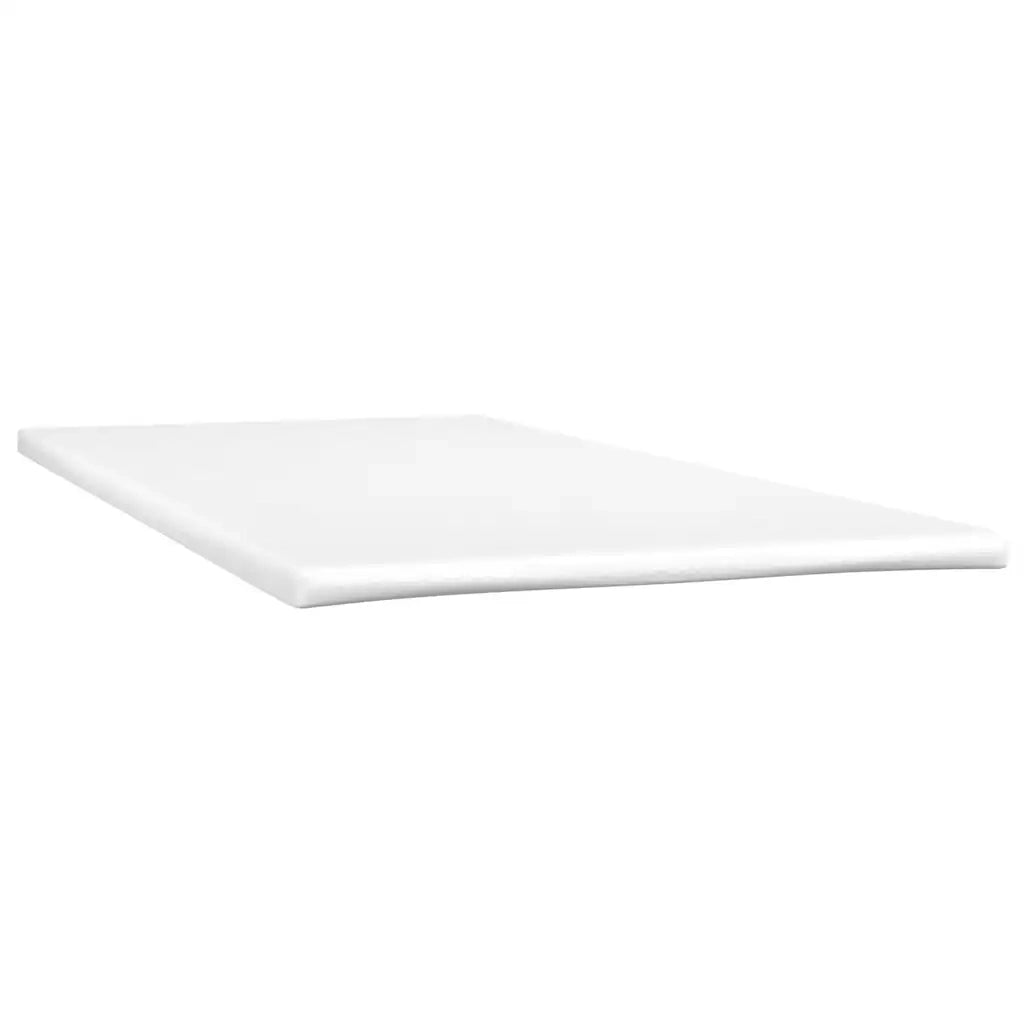 Letto a Molle con Materasso e LED Blu Scuro 80x210 cm Velluto 3316861