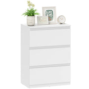 Cassettiera con 3 cassetti ¨C Minimal ¨C bianco 60x40x