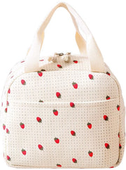 Borsa pranzo isolata Tasca isolata per pranzo Borsa portatile per il pranzo Borsa pranzo opaca Borsa pranzo impermeabile per lavoro, scuola, ufficio Borsa da picnic per ragazze Donna