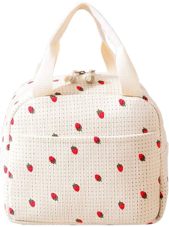 Borsa pranzo isolata Tasca isolata per pranzo Borsa portatile per il pranzo Borsa pranzo opaca Borsa pranzo impermeabile per lavoro, scuola, ufficio Borsa da picnic per ragazze Donna