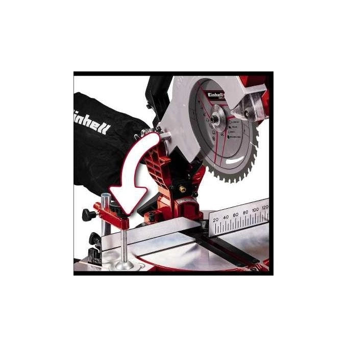 Einhell 4300890 TE-MS 18-210 Li-Solo Troncatrice a batteria Power X-Change 3000 rpm lama 210 mm inclinabile 45° colore Nero