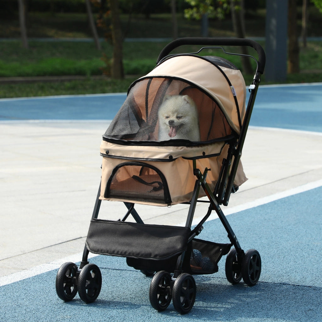 Cestino per Cani Pieghevole ¨C Minimal ¨C Marrone