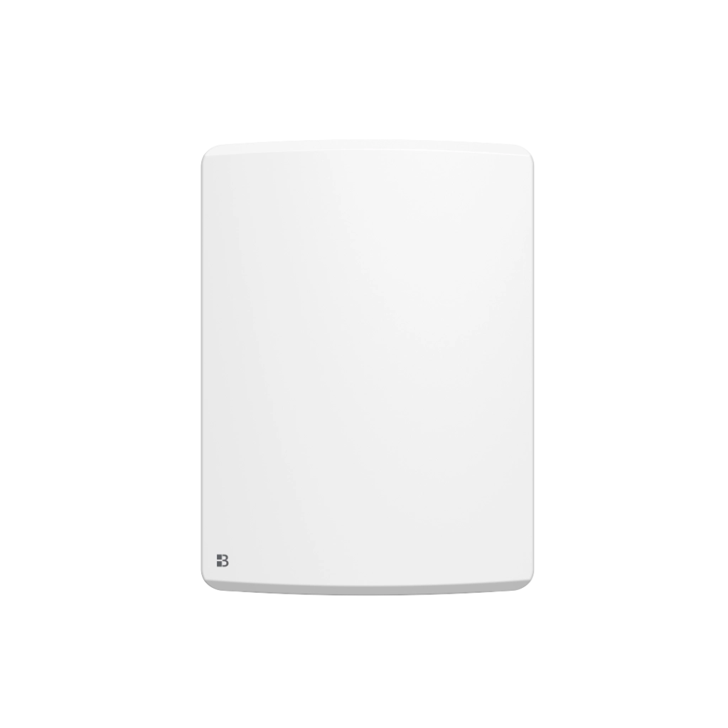 Radiatore elettrico fisso verticale in ceramica bianca Bestherm ARIA 1000W a inerzia secca