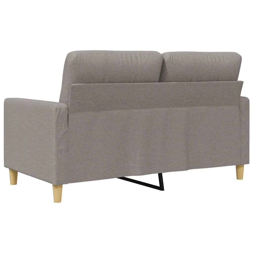 Divano a 2 Posti-Sofa 2 Posti Tortora 120 cm in Tessuto 848456