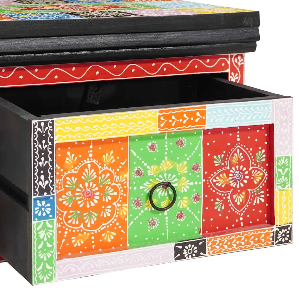 Armadio da Notte con cassetto Multicolore 40 x 30 x 28 cm 4017586