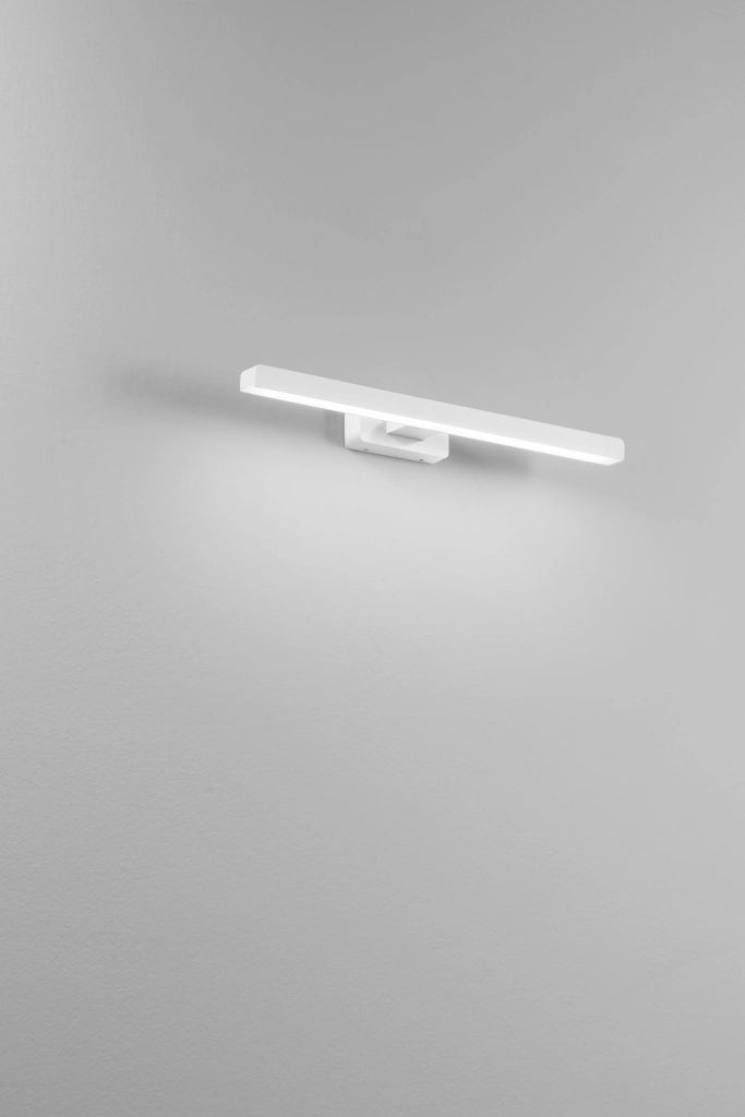 APPLIQUE DA SPECCHIO LED LANCER BIANCA IN METALLO 10W 4000K 1110LM  400MM