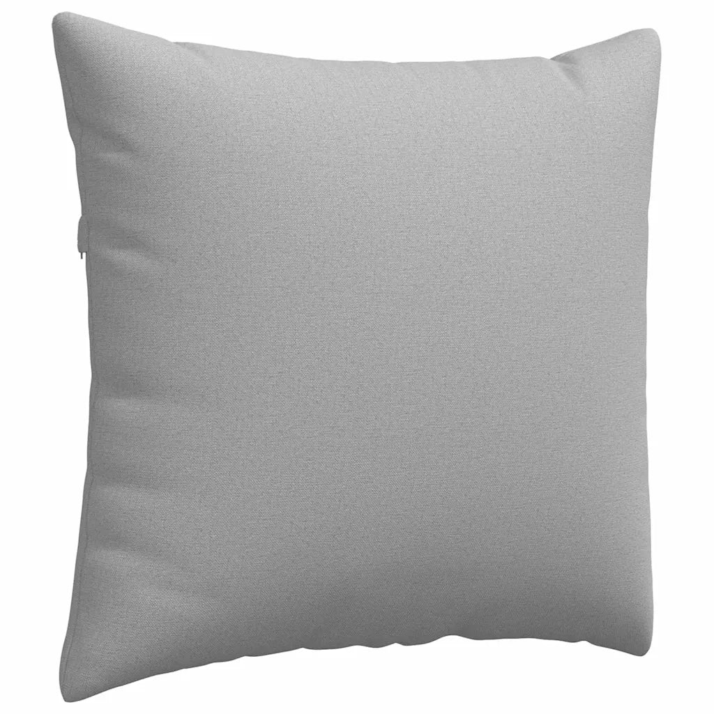 Cuscini da Divano 2 pcs Grigio Nuvola 45 x 45 cm Tessuto 42013924