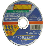 Disco Taglio Mini Grinding Ferro Acciaio Ø115x1,6 mm per Smerigliatrice – Confezione da 50 Pezzi