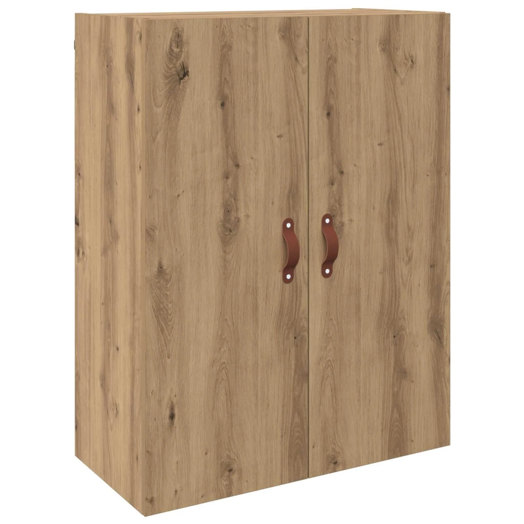 Mobiletto a muro 2 pcs Rovere artigianale 69,5 x 34 x 90 cm 3394573