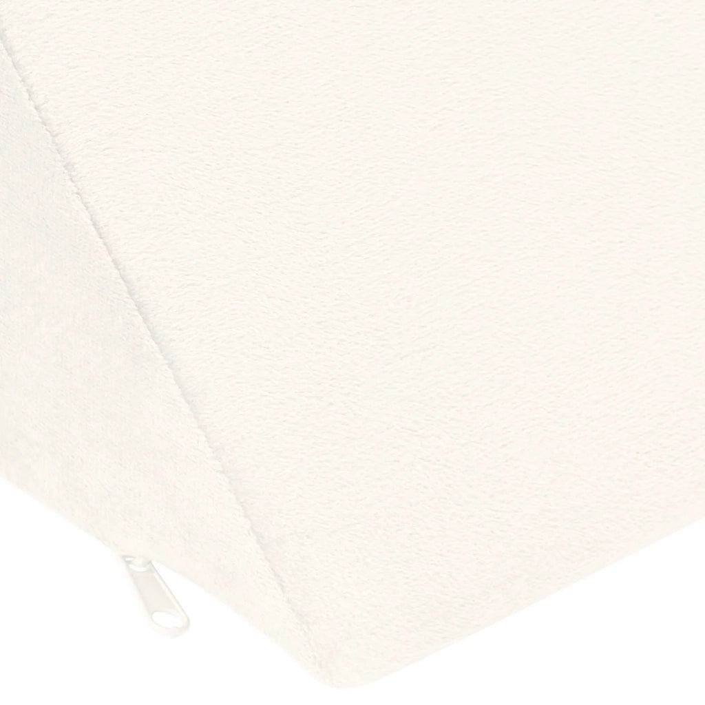 Cuscino per Gambe Bianco 68 x 25 x 21,5 cm Schiuma PU 42020192